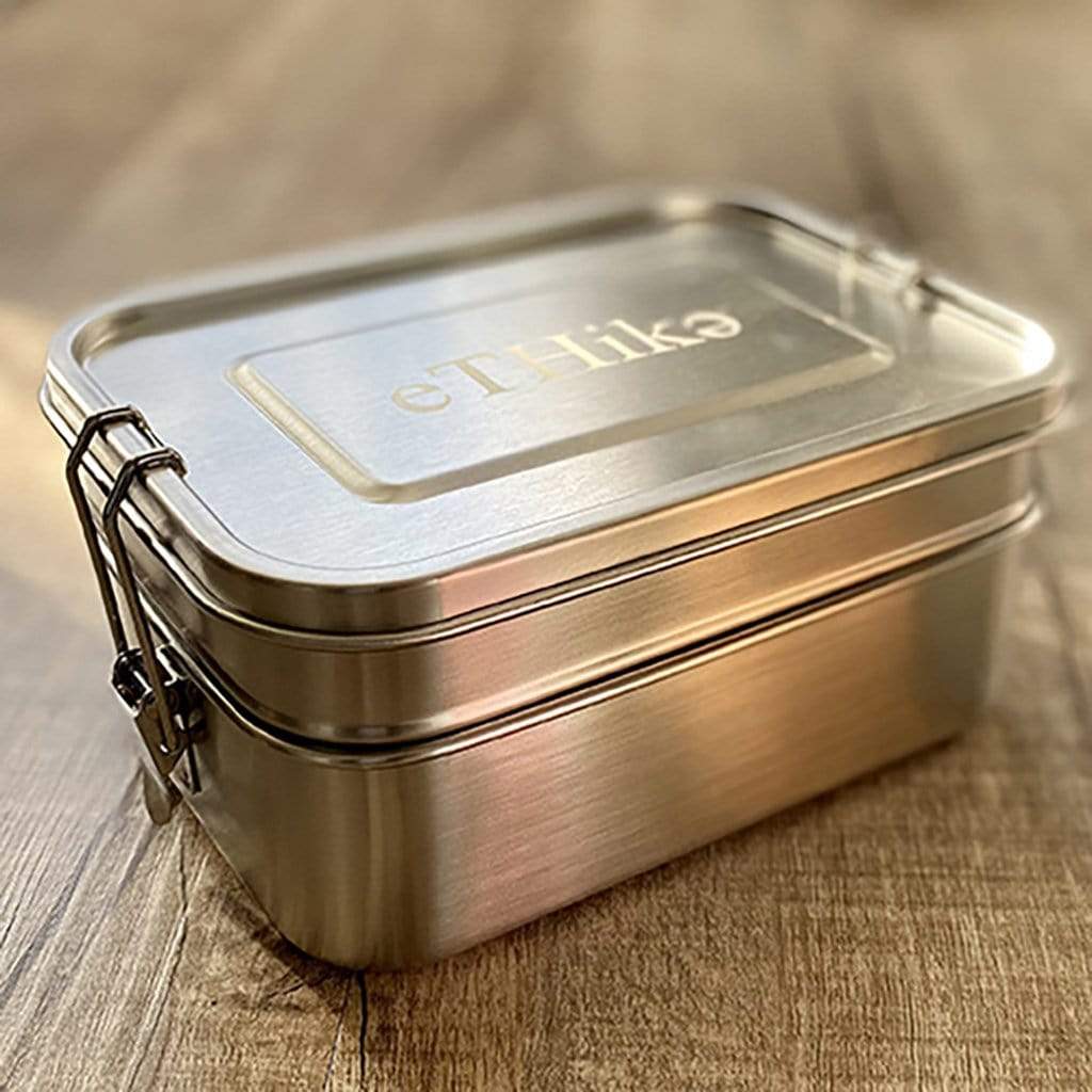 Onyx Stainless Steel Tiffins Lunch Box, 2 Sizes, Food Container on