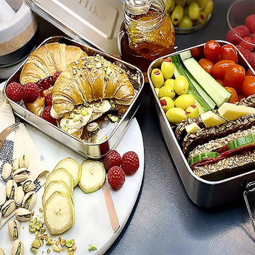 Stainless Steel Lunchbox Double Layer (Double Tier)