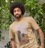 We R kind to Animals Organic T-Shirt  - Sand
