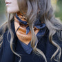 foulard seta biologica 70x70
