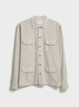 Recycled Oatmeal Flannel Overshirt Over-Shirts Neem Global 