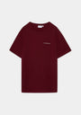 Logo Stick T-Shirt dark burgundy