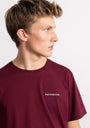 Logo Stick T-Shirt dark burgundy