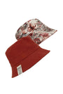BUCKY REVERSABLE Organic Cotton Hat Tropic Red