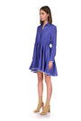 Amalfi Short Dress in Klein Blue
