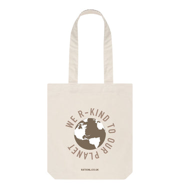 We R Kind Organic Tote Bag - Natural