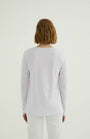 Long Sleeves T-shirt Esterella V-Neck, Orchid Tint