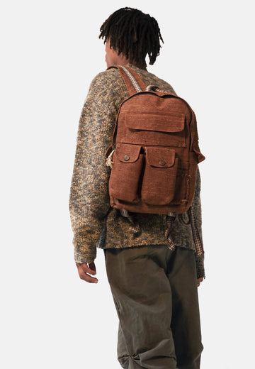 Multipockets Backpack 100% Hemp