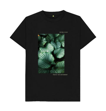 R Plant Organic T-Shirt - Black