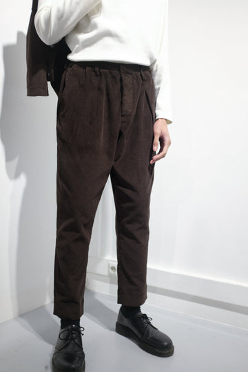 08 / Pleated Corduroy Trousers