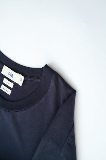 oftt - 01 - perfect fit t-shirt - navy - organic cotton - image 10