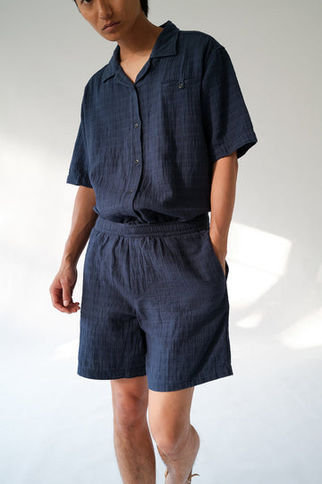 oftt shirt musselin blue