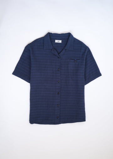 06 / Oftt Musselin Shirt Blue