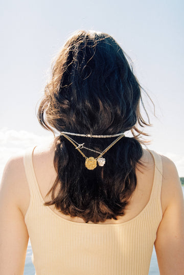 s.p.q.r. no. 2, leo necklace on rope