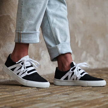 Black Phoenix Upcycled Sneaker