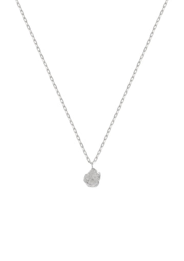 NO MORE accessories Raw Necklace in Sterling Silver, 50
