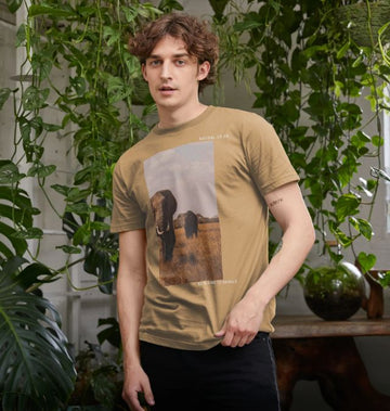 We R kind to Animals Organic T-Shirt  - Sand