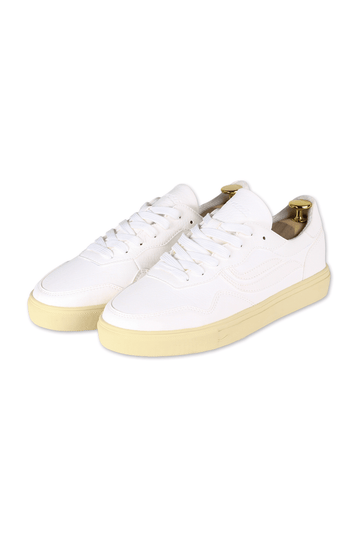 Shoes - G-SOLEY Cornwaste Eco Trainer By GENESIS - White