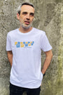 T-shirt - SLAVA UKRAINE! Organic Cotton Mens Tee - White