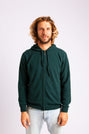 Zip Up Cardigan Green